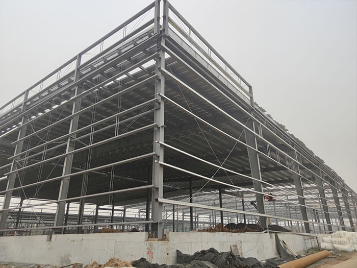 广安钢结构厂房网架工程