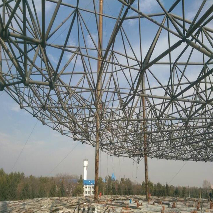 广安球形网架钢结构施工方案